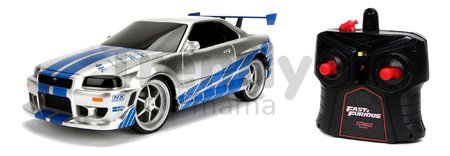 Autíčko na diaľkové ovládanie RC Nissan Skyline GTR Fast & Furious Jada dĺžka 29 cm 1:16 od 6 rokov