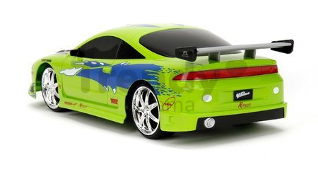 Autíčko na diaľkové ovládanie RC Brian Mitsubishi Eclipse 1995 Fast & Furious Jada dĺžka 28 cm 1:16 od 6 rokov
