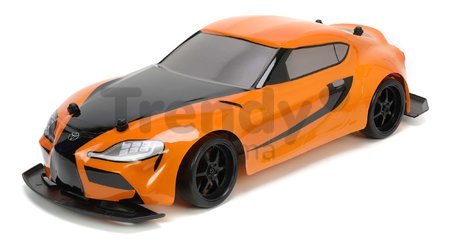 Autíčko na diaľkové ovládanie RC Drift Toyota Supra 2020 Fast & Furious Jada s náhradnými pneumatikami dĺžka 41 cm 1:10 od 8 rokov