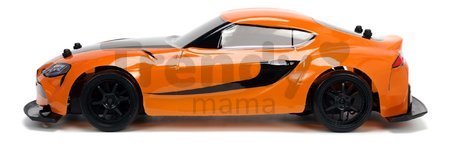 Autíčko na diaľkové ovládanie RC Drift Toyota Supra 2020 Fast & Furious Jada s náhradnými pneumatikami dĺžka 41 cm 1:10 od 8 rokov