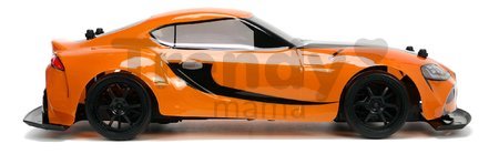 Autíčko na diaľkové ovládanie RC Drift Toyota Supra 2020 Fast & Furious Jada s náhradnými pneumatikami dĺžka 41 cm 1:10 od 8 rokov