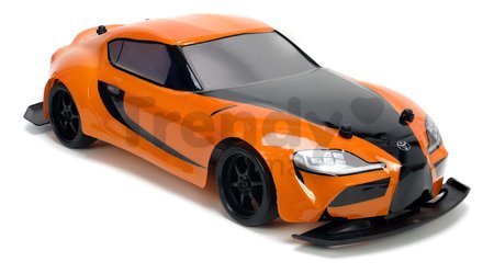 Autíčko na diaľkové ovládanie RC Drift Toyota Supra 2020 Fast & Furious Jada s náhradnými pneumatikami dĺžka 41 cm 1:10 od 8 rokov