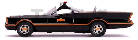 Autíčko Batman Classic Batmobile 1966 Jada kovové s figúrkou Batman dĺžka 12,7 cm 1:32