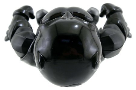 Figúrka zberateľská Armored Batman Jada kovová so svietiacimi očami a vymeniteľným brnením výška 15 cm