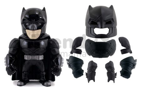 Figúrka zberateľská Armored Batman Jada kovová so svietiacimi očami a vymeniteľným brnením výška 15 cm