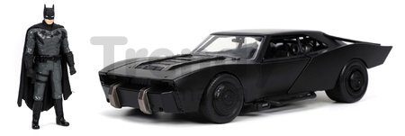 Autíčko Batman Batmobile Jada kovové s otvárateľnými dverami a figúrkou Batmana dĺžka 19 cm 1:24