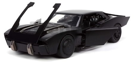 Autíčko Batman Batmobile Jada kovové s otvárateľnými dverami a figúrkou Batmana dĺžka 19 cm 1:24