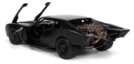 Autíčko Batman Batmobile Jada kovové s otvárateľnými dverami a figúrkou Batmana dĺžka 19 cm 1:24