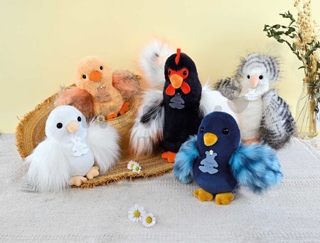 Plyšový kohútik Coq Histoire d’ Ours čierny 26 cm od 0 mes