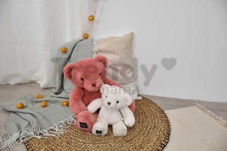 Plyšový medvedík Le Nounours White Histoire d’ Ours biely 28 cm od 0 mes