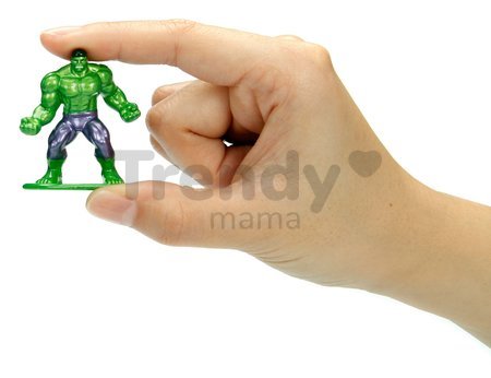 Figúrka zberateľská Marvel Nano Jada kovová výška 4 cm 11 druhov