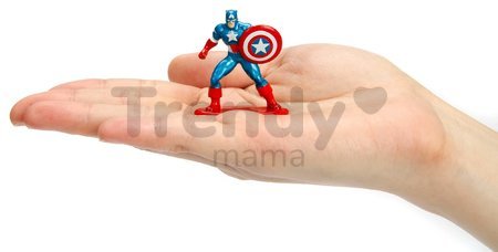 Figúrka zberateľská Marvel Nano Jada kovová výška 4 cm 11 druhov