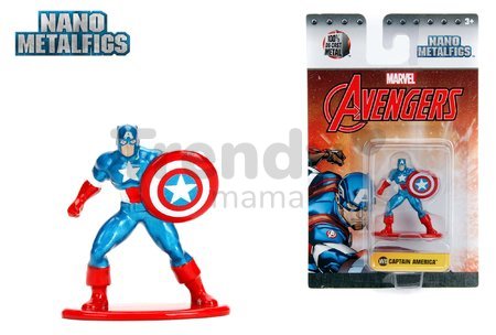 Figúrka zberateľská Marvel Nano Jada kovová výška 4 cm 11 druhov