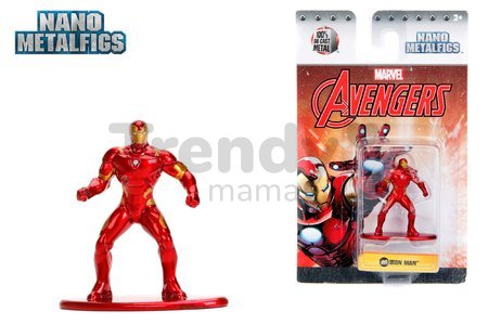 Figúrka zberateľská Marvel Nano Jada kovová výška 4 cm 11 druhov