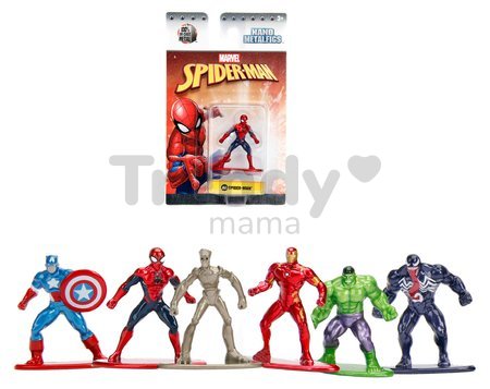 Figúrka zberateľská Marvel Nano Jada kovová výška 4 cm 11 druhov