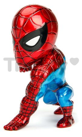 Figúrka zberateľská Marvel Classic Spiderman Jada kovová výška 10 cm