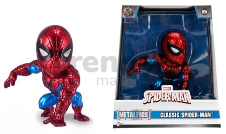 Figúrka zberateľská Marvel Classic Spiderman Jada kovová výška 10 cm