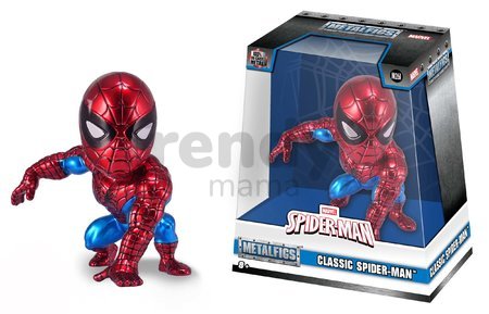 Figúrka zberateľská Marvel Classic Spiderman Jada kovová výška 10 cm