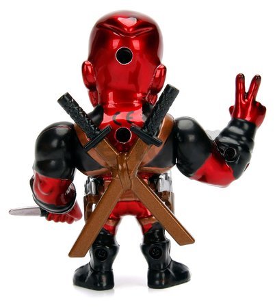 Figúrka zberateľská Marvel Deadpool Jada kovová výška 10 cm