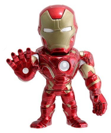 Figúrka zberateľská Marvel Iron Man Jada kovová výška 10 cm