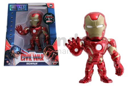 Figúrka zberateľská Marvel Iron Man Jada kovová výška 10 cm