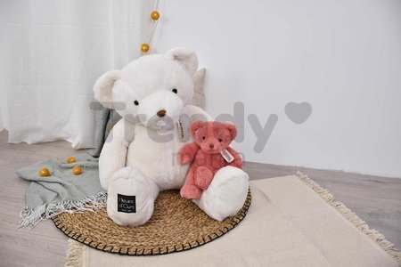 Plyšový medveď Le Nounours White Histoire d’ Ours biely 75 cm od 0 mes