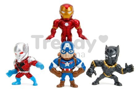 Figúrky zberateľské Avengers Marvel Figures 4-Pack Jada kovové 4 druhy výška 6 cm