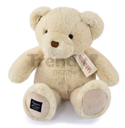 Plyšový medvedík Le Nounours Vanilla Histoire d’ Ours béžový 28 cm od 0 mes