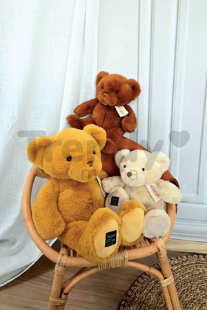 Plyšový medvedík Le Nounours Vanilla Histoire d’ Ours béžový 28 cm od 0 mes
