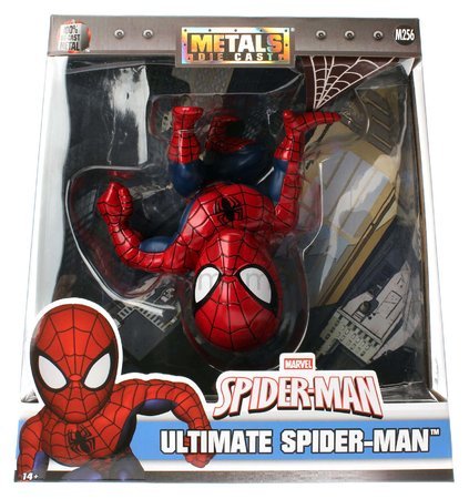 Figúrka zberateľská Marvel Spiderman Jada kovová výška 15 cm