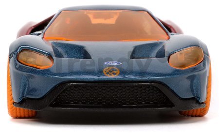 Autíčko Marvel Doctor Strange Ford GT Jada kovové s otvárateľnými dverami a figúrkou Doctor Strange dĺžka 13,3 cm 1:32