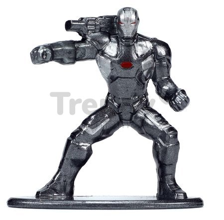 Autíčko Marvel War Machine 2006 Ford Mustang Jada kovové s otvárateľnými dverami a figúrkou War Machine dĺžka 14 cm 1:32