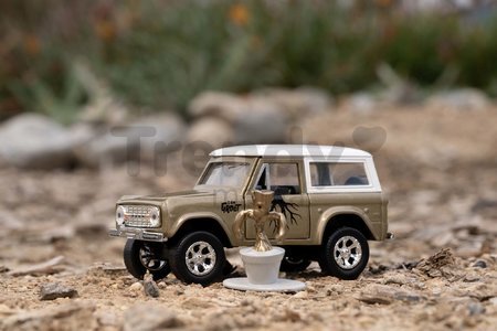 Autíčko Marvel Ford Bronco 1973 Jada kovové s otvárateľnými dverami a figúrkou Groot dĺžka 14 cm 1:32