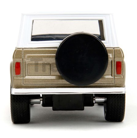 Autíčko Marvel Ford Bronco 1973 Jada kovové s otvárateľnými dverami a figúrkou Groot dĺžka 14 cm 1:32