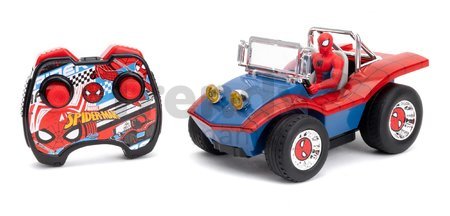 Autíčko na diaľkové ovládanie RC Buggy Spiderman Marvel Jada terénne dĺžka 17 cm 1:24 od 6 rokov
