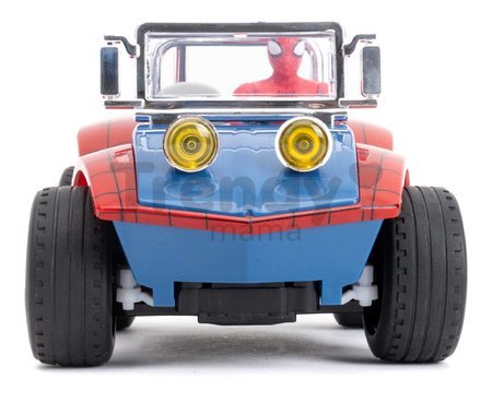 Autíčko na diaľkové ovládanie RC Buggy Spiderman Marvel Jada terénne dĺžka 17 cm 1:24 od 6 rokov