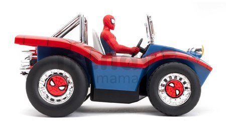 Autíčko na diaľkové ovládanie RC Buggy Spiderman Marvel Jada terénne dĺžka 17 cm 1:24 od 6 rokov