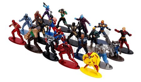 Figúrky zberateľské Marvel 20-Pack Wave 3 Jada kovové sada 20 druhov výška 4 cm