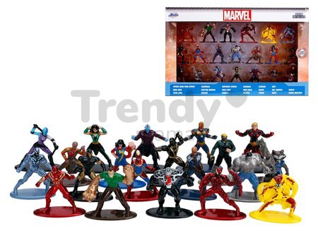 Figúrky zberateľské Marvel 20-Pack Wave 3 Jada kovové sada 20 druhov výška 4 cm