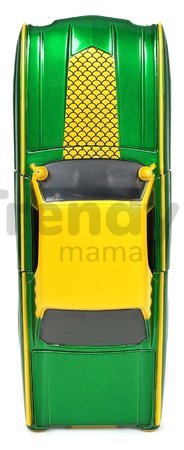 Autíčko Marvel Ford Thunderbird Jada kovové s otvárateľnými časťami a figúrkou Loki dĺžka 22 cm 1:24