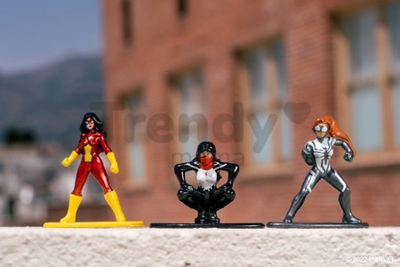 Figúrky zberateľské Marvel Multi Pack Nano Figures Wave 8 Jada kovové sada 18 druhov výška 4 cm
