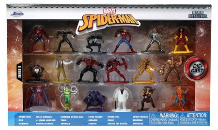 Figúrky zberateľské Marvel Multi Pack Nano Figures Wave 8 Jada kovové sada 18 druhov výška 4 cm
