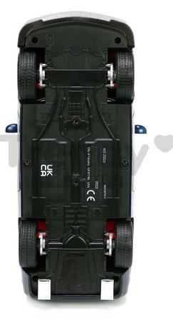 Autíčko Marvel Dodge Challenger SRT Hellcat Jada kovové s otvárateľnými časťami a figúrkou Thor dĺžka 20 cm 1:24
