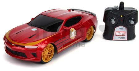 Autíčko na diaľkové ovládanie Marvel RC Iron Man 2016 Chevy 1:16 Jada červené dĺžka 29 cm od 6 rokov