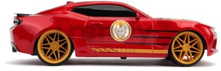 Autíčko na diaľkové ovládanie Marvel RC Iron Man 2016 Chevy 1:16 Jada červené dĺžka 29 cm od 6 rokov