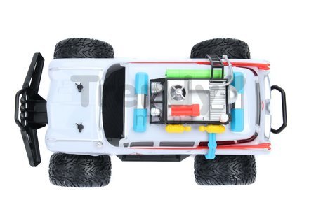 Autíčko na diaľkové ovládanie RC Offroad Ghostbusters Jada terénne s pohonom 4 kolies dĺžka 45 cm 1:12 od 8 rokov