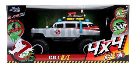 Autíčko na diaľkové ovládanie RC Offroad Ghostbusters Jada terénne s pohonom 4 kolies dĺžka 45 cm 1:12 od 8 rokov