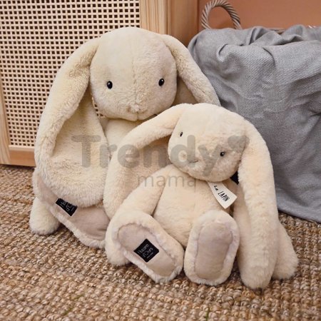 Plyšový zajačik The Bunny Vanilla Histoire d'Ours béžový 32 cm od 0 mes