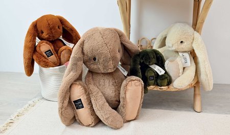 Plyšový zajačik The Bunny Histoire d’ Ours rôzne farby 20 cm od 0 mes