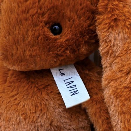 Plyšový zajačik The Bunny Cappuccino Histoire d’ Ours hnedý 50 cm od 0 mes